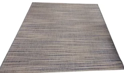 TAPPETO MOD. COUNTRY 133X190CM AZZURRO E TORTORA