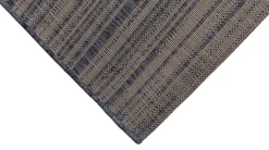 TAPPETO MOD. COUNTRY 133X190CM AZZURRO E TORTORA