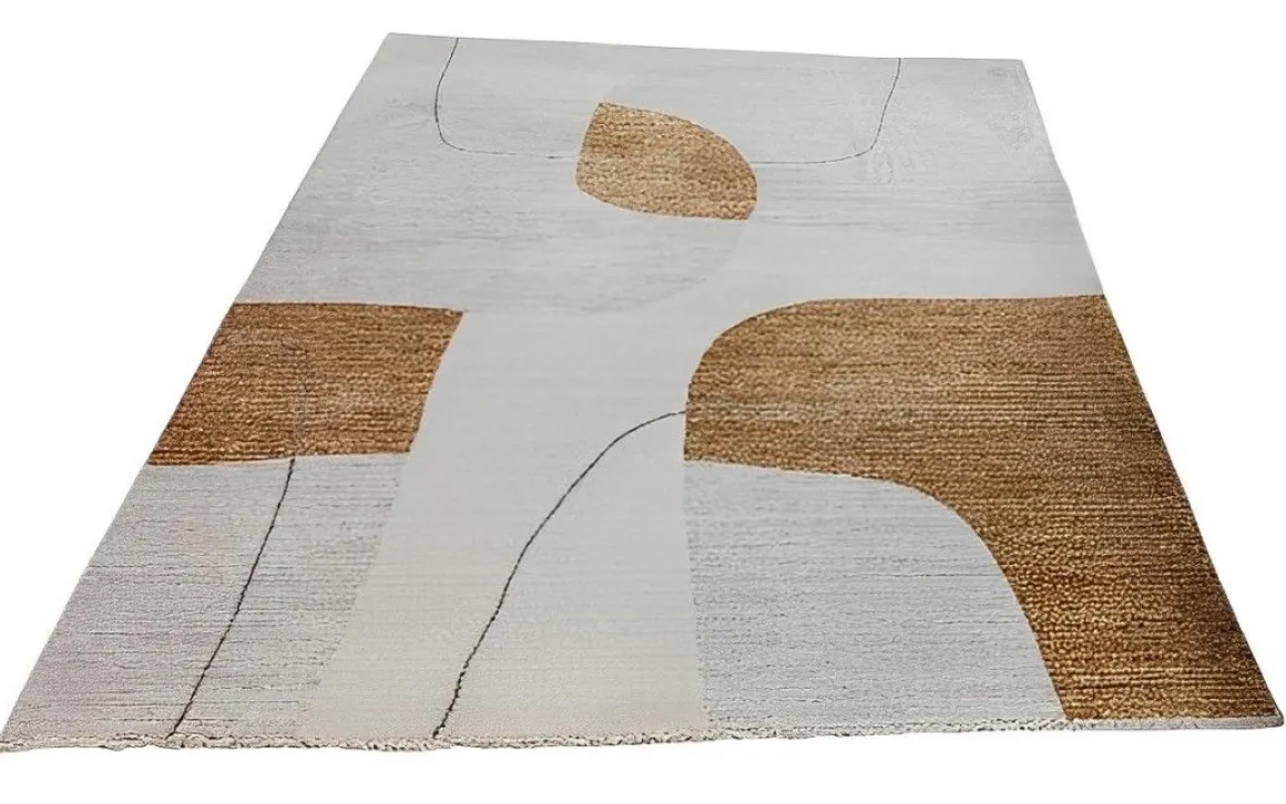 TAPPETO MOD. MURCIA 200X310CM BEIGE E MARRONE: vendita online TAPPETO MOD. MURCIA 200X310CM BEIGE E MARRONE in offerta