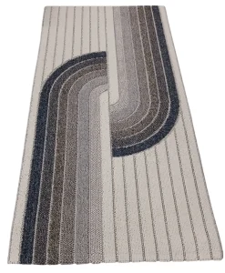 TAPPETO MOD. UTOPIA CM 133X190 BIANCO CON RIGHE MULTICOLORE: vendita online TAPPETO MOD. UTOPIA CM 133X190 BIANCO CON RIGHE MULTICOLORE in offerta