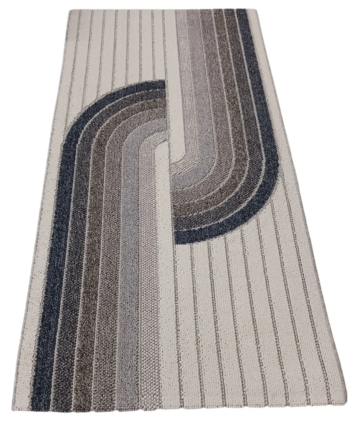 TAPPETO MOD. UTOPIA CM 160X230 BIANCO CON RIGHE MULTICOLORE: vendita online TAPPETO MOD. UTOPIA CM 160X230 BIANCO CON RIGHE MULTICOLORE in offerta