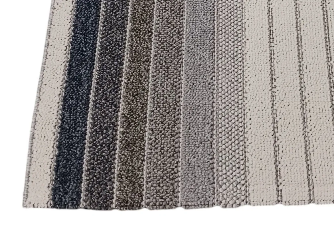 TAPPETO MOD. UTOPIA CM 160X230 BIANCO CON RIGHE MULTICOLORE: vendita online TAPPETO MOD. UTOPIA CM 160X230 BIANCO CON RIGHE MULTICOLORE in offerta