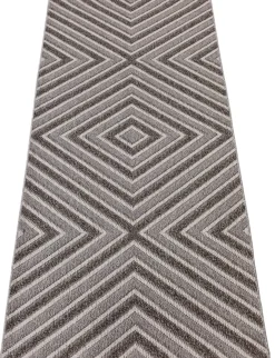 TAPPETO MOD. UTOPIA CM 133X190 GRIGIO CON DISEGNO ROMBI : vendita online TAPPETO MOD. UTOPIA CM 133X190 GRIGIO CON DISEGNO ROMBI in offerta