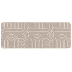 TAPPETO RETTANGOLARE 45X120CM TESSUTO STAMPATO MODUL BIANCO: vendita online TAPPETO RETTANGOLARE 45X120CM TESSUTO STAMPATO MODUL BIANCO in offerta