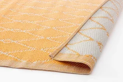 TAPPETO HALIMA GIALLO/BIANCO 160X230CM: vendita online TAPPETO HALIMA GIALLO/BIANCO 160X230CM in offerta