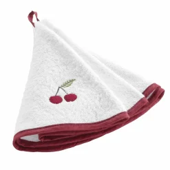 TAPPETO ROTONDO DIAM. 60CM IN SPUGNA RICAMATA CERISETTE RUBINO: vendita online TAPPETO ROTONDO DIAM. 60CM IN SPUGNA RICAMATA CERISETTE RUBINO in offerta