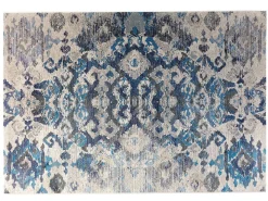 TAPPETO RUG ART 110X170CM BLU : vendita online TAPPETO RUG ART 110X170CM BLU in offerta