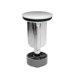 TAPPO PER SCARICO IN OTTONE CROMATO DIAM.4 CM