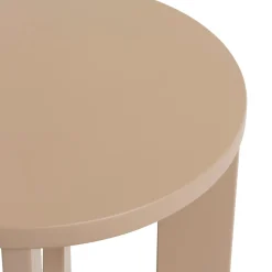 TAVOLINO MOD. BLOOM DIAM. CM 40 H. 50.5 NOCCIOLA in vendita online