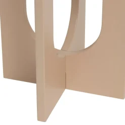 TAVOLINO MOD. BLOOM DIAM. CM 40 H. 50.5 NOCCIOLA in vendita online