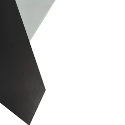 TAVOLINO CM 110X60 H. 40 LARICE NERO E VETRO: vendita online TAVOLINO CM 110X60 H. 40 LARICE NERO E VETRO in offerta