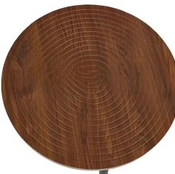 TAVOLINO DIAM. CM 50 H.48 IN MDF E FERRO in vendita online