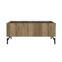 TAVOLINO MOD. BERGEN CM 100X60 H. 43,1 CATANIA ELCHE E BLACK : vendita online TAVOLINO MOD. BERGEN CM 100X60 H. 43,1 CATANIA ELCHE E BLACK in offerta