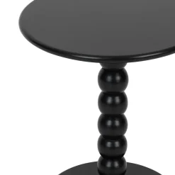 TAVOLINO MOD. CHAMLO CM 38 H. 46.5 NERO in vendita online