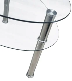 TAVOLINO MODERNO IN VETRO TEMPERATO
