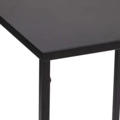 TAVOLINO MOD. GOTA CM 34X34 H. 74 METALLO NERO in vendita online