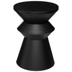 TAVOLINO MOD. SONAH DIAM. CM 36 H. 48.5 METALLO NERO in vendita online