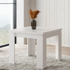 TAVOLO A LIBRO ULRICH CM 90X90 RUSTICA WHITE: vendita online TAVOLO A LIBRO ULRICH CM 90X90 RUSTICA WHITE in offerta