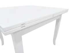 TAVOLO A LIBRO 80X80 BIANCO OPACO: vendita online TAVOLO A LIBRO 80X80 BIANCO OPACO in offerta