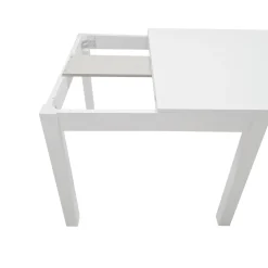 TAVOLO A LIBRO 90X90 LACCATO BIANCO : vendita online TAVOLO A LIBRO 90X90 LACCATO BIANCO in offerta