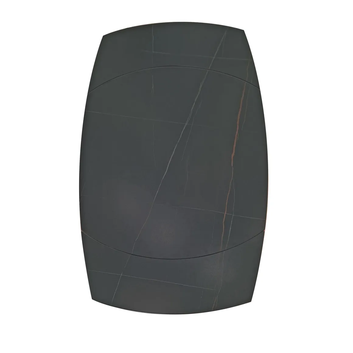 TAVOLO ALL. CHIC VORTEX CM 120X90 METALLO NERO E VETRO IN MARMO CERAMICA: vendita online TAVOLO ALL. CHIC VORTEX CM 120X90 METALLO NERO E VETRO IN MARMO CERAMICA in offerta