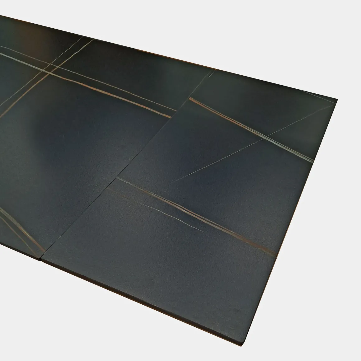 TAVOLO ALL. CM 160X90 METALLO NERO E VETRO EFFETTO MARMO : vendita online TAVOLO ALL. CM 160X90 METALLO NERO E VETRO EFFETTO MARMO in offerta