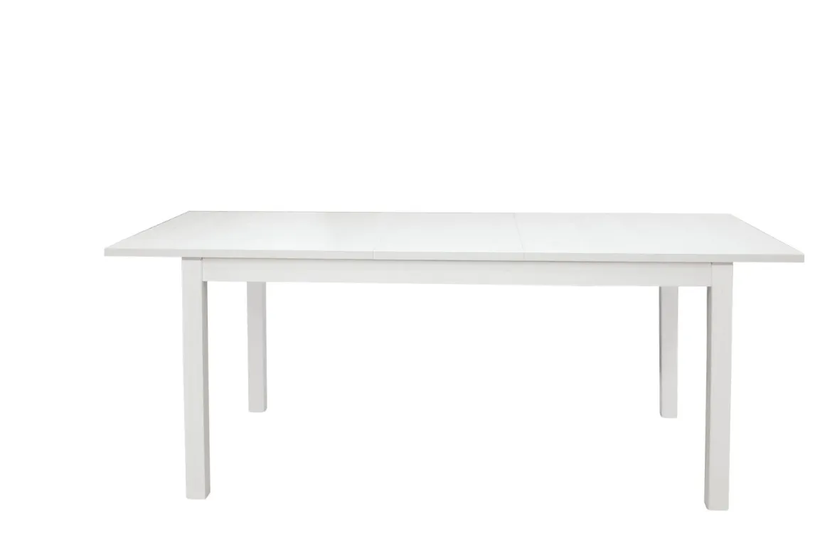 TAVOLO ALLUNGABILE 160X90 BIANCO FRASSINATO : TAVOLO ALLUNGABILE IN OFFERTA