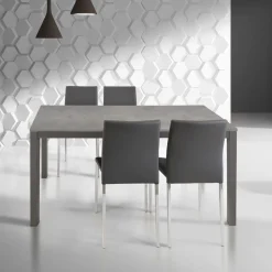 TAVOLO ALL. 140X80 ANTRACITE E CEMENTO: vendita online TAVOLO ALL. 140X80 ANTRACITE E CEMENTO in offerta