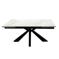 TAVOLO ALL. 160X90 ANTRACITE E FINITURA BIANCO STATUARIO: vendita online TAVOLO ALL. 160X90 ANTRACITE E FINITURA BIANCO STATUARIO in offerta