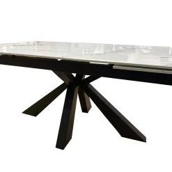 TAVOLO ALL. 160X90 ANTRACITE E FINITURA BIANCO STATUARIO: vendita online TAVOLO ALL. 160X90 ANTRACITE E FINITURA BIANCO STATUARIO in offerta