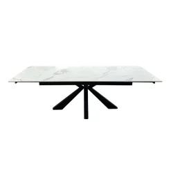 TAVOLO ALL. 160X90 ANTRACITE E FINITURA BIANCO STATUARIO: vendita online TAVOLO ALL. 160X90 ANTRACITE E FINITURA BIANCO STATUARIO in offerta