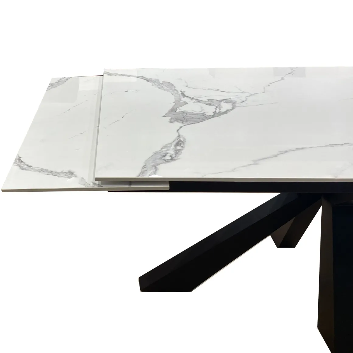 TAVOLO ALL. 160X90 ANTRACITE E FINITURA BIANCO STATUARIO: vendita online TAVOLO ALL. 160X90 ANTRACITE E FINITURA BIANCO STATUARIO in offerta