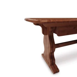 TAVOLO ALL. 190X90 LEGNO DI PINO TINTA NOCE: vendita online TAVOLO ALL. 190X90 LEGNO DI PINO TINTA NOCE in offerta