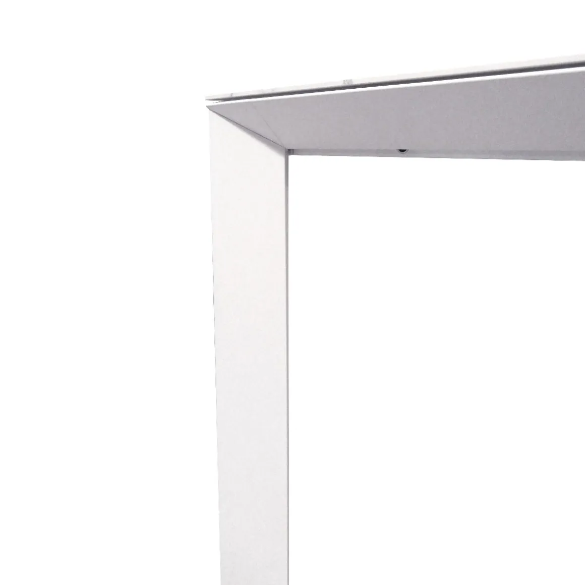 TAVOLO DIAMANTE ALL. 140X90 BIANCO OPACO E MARMO BIANCO : vendita online TAVOLO DIAMANTE ALL. 140X90 BIANCO OPACO E MARMO BIANCO in offerta
