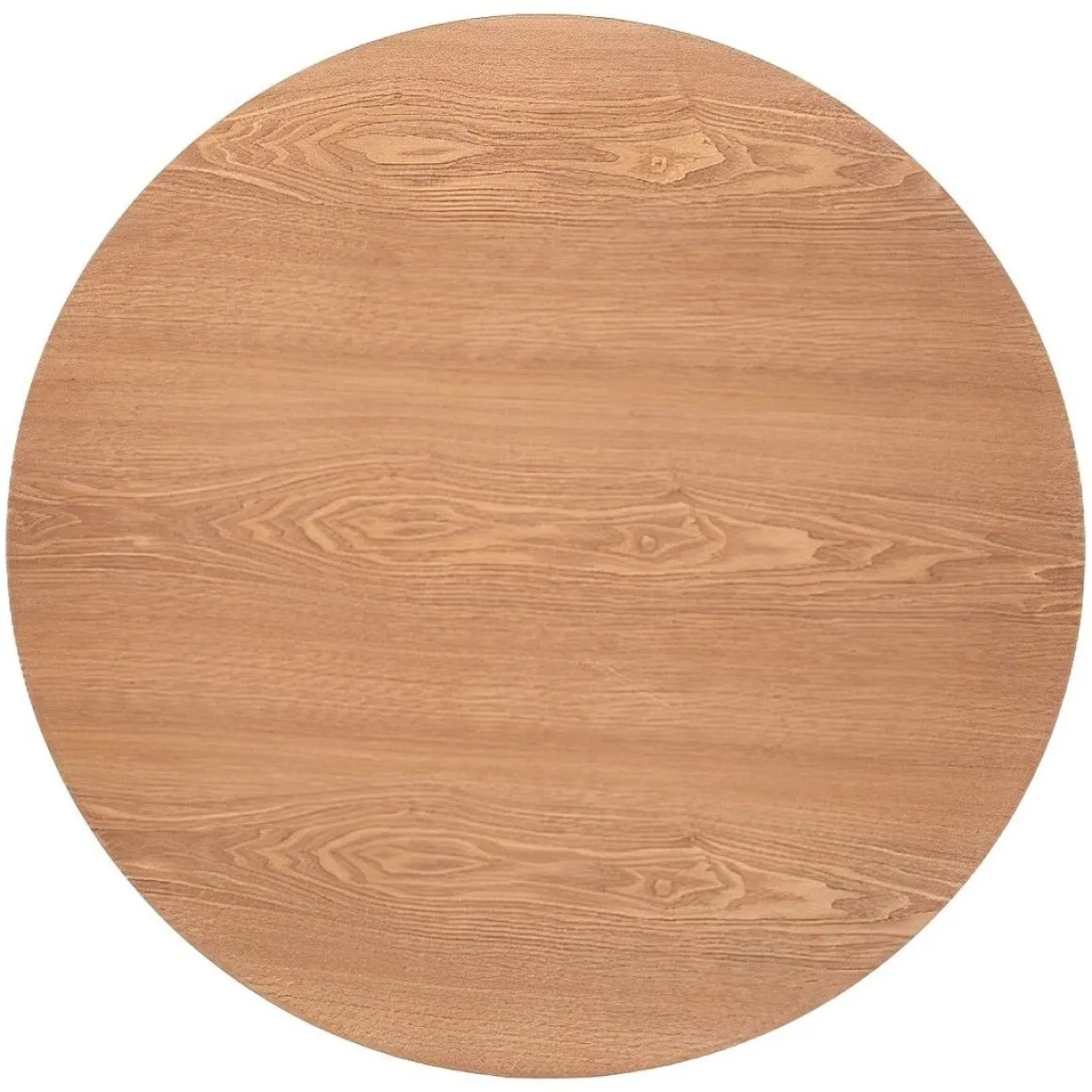 TAVOLO ELIAS FISSO DIAM. CM 100 IN METALLO E PIANO LAMINATO ROVERE: vendita online TAVOLO ELIAS FISSO DIAM. CM 100 IN METALLO E PIANO LAMINATO ROVERE in offerta