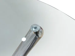 TAVOLO FISSO DIAM. 90 CROMO E VETRO: vendita online TAVOLO FISSO DIAM. 90 CROMO E VETRO in offerta