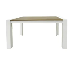 TAVOLO MILANO ALL. 140X90 BIANCO OPACO E CLEAF LECCIO: vendita online TAVOLO MILANO ALL. 140X90 BIANCO OPACO E CLEAF LECCIO in offerta