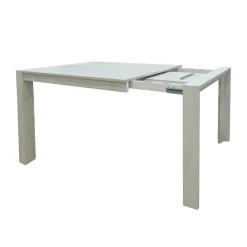 TAVOLO MILANO ALL. 140X90 QUERCIA BIANCA: vendita online TAVOLO MILANO ALL. 140X90 QUERCIA BIANCA in offerta
