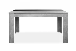 TAVOLO NIKLAS FISSO 138X80 GRIGIO CEMENTO : vendita online TAVOLO NIKLAS FISSO 138X80 GRIGIO CEMENTO in offerta
