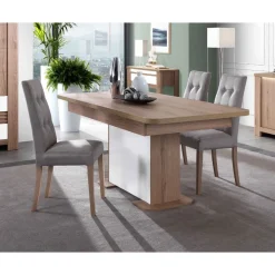 TAVOLO PALAZZO ALL. 180X90 ROVERE WELLINGTON E BIANCO: vendita online TAVOLO PALAZZO ALL. 180X90 ROVERE WELLINGTON E BIANCO in offerta