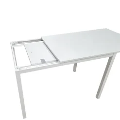 TAVOLO PLUTONE ALL. 110X70 BIANCO E BIANCO LARICE: vendita online TAVOLO PLUTONE ALL. 110X70 BIANCO E BIANCO LARICE in offerta
