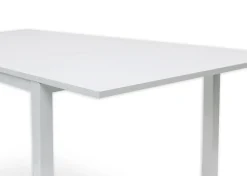TAVOLO PLUTONE ALL. 130X85 BIANCO E BIANCO LARICE: vendita online TAVOLO PLUTONE ALL. 130X85 BIANCO E BIANCO LARICE in offerta