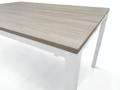 TAVOLO PLUTONE ALL. 130X85 BIANCO E OLMO CHIARO: vendita online TAVOLO PLUTONE ALL. 130X85 BIANCO E OLMO CHIARO in offerta