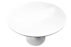 TAVOLO ROTONDO FISSO DIAM. 100 BIANCO OPACO: vendita online TAVOLO ROTONDO FISSO DIAM. 100 BIANCO OPACO in offerta