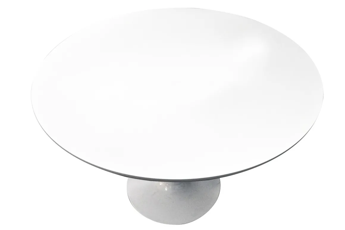 TAVOLO ROTONDO FISSO DIAM. 100 BIANCO OPACO: vendita online TAVOLO ROTONDO FISSO DIAM. 100 BIANCO OPACO in offerta