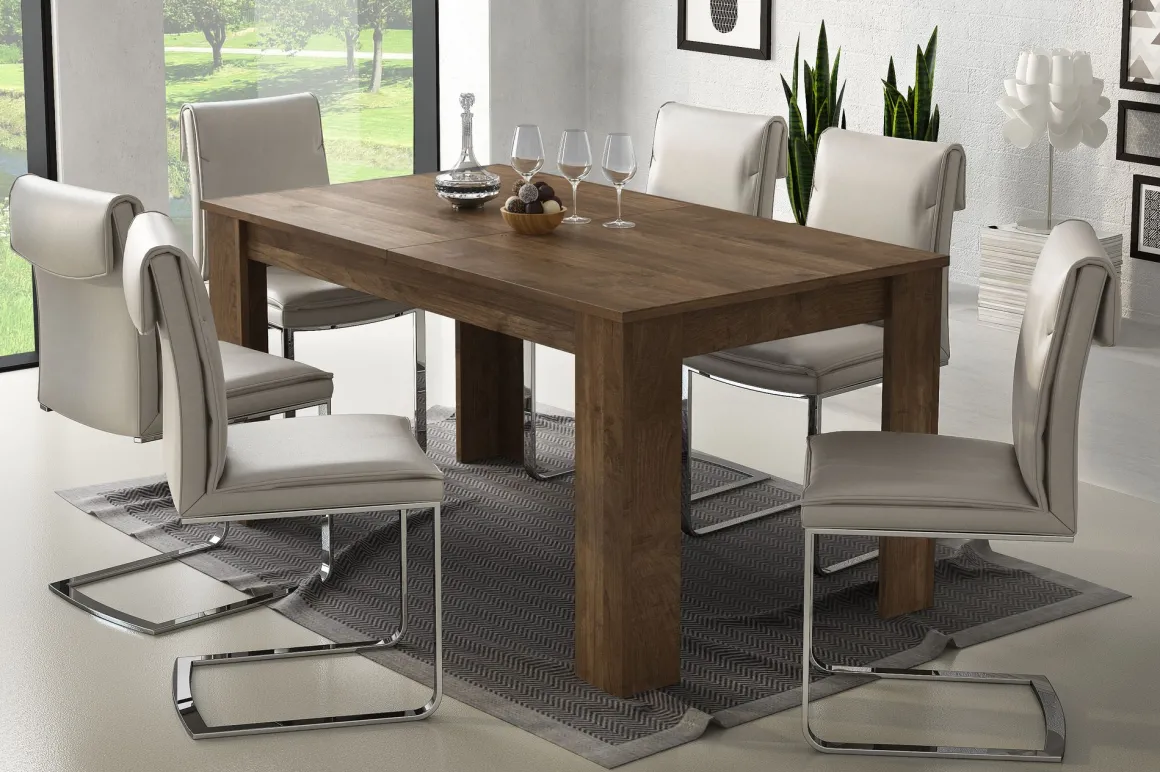TAVOLO ULRICH III ALL. 140X88 NOCE EASTWOOD: vendita online TAVOLO ULRICH III ALL. 140X88 NOCE EASTWOOD in offerta
