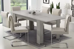 TAVOLO ULRICH IV ALL. 160X88 LIGHT BETON: vendita online TAVOLO ULRICH IV ALL. 160X88 LIGHT BETON in offerta