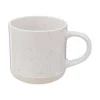 TAZZA IN GRES LINEA LANA 40CL BIANCO