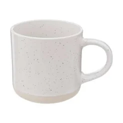 TAZZA IN GRES LINEA LANA 40CL BIANCO