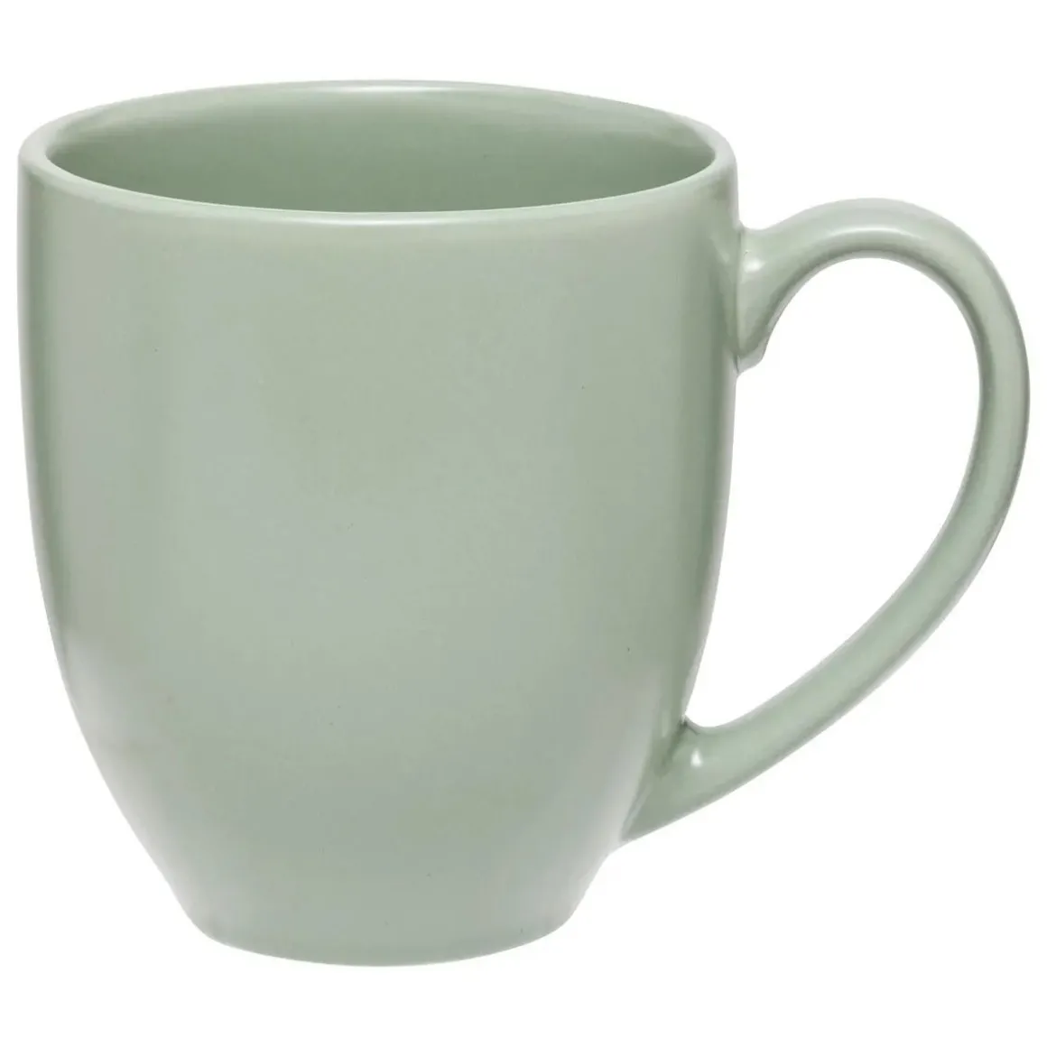 TAZZA CON MANICO IN GRES LINEA MAE 48CL VERDE OLIVA